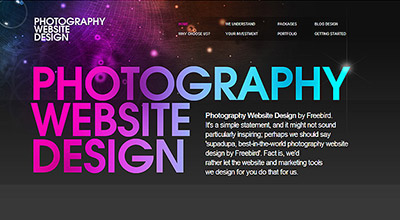 طراحی سایت عکاسی