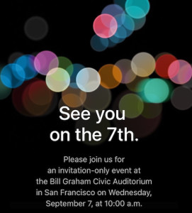 اپل دعوتنامه مراسم معرفی آیفون 7 را برای 17 شهریور ارسال کرد